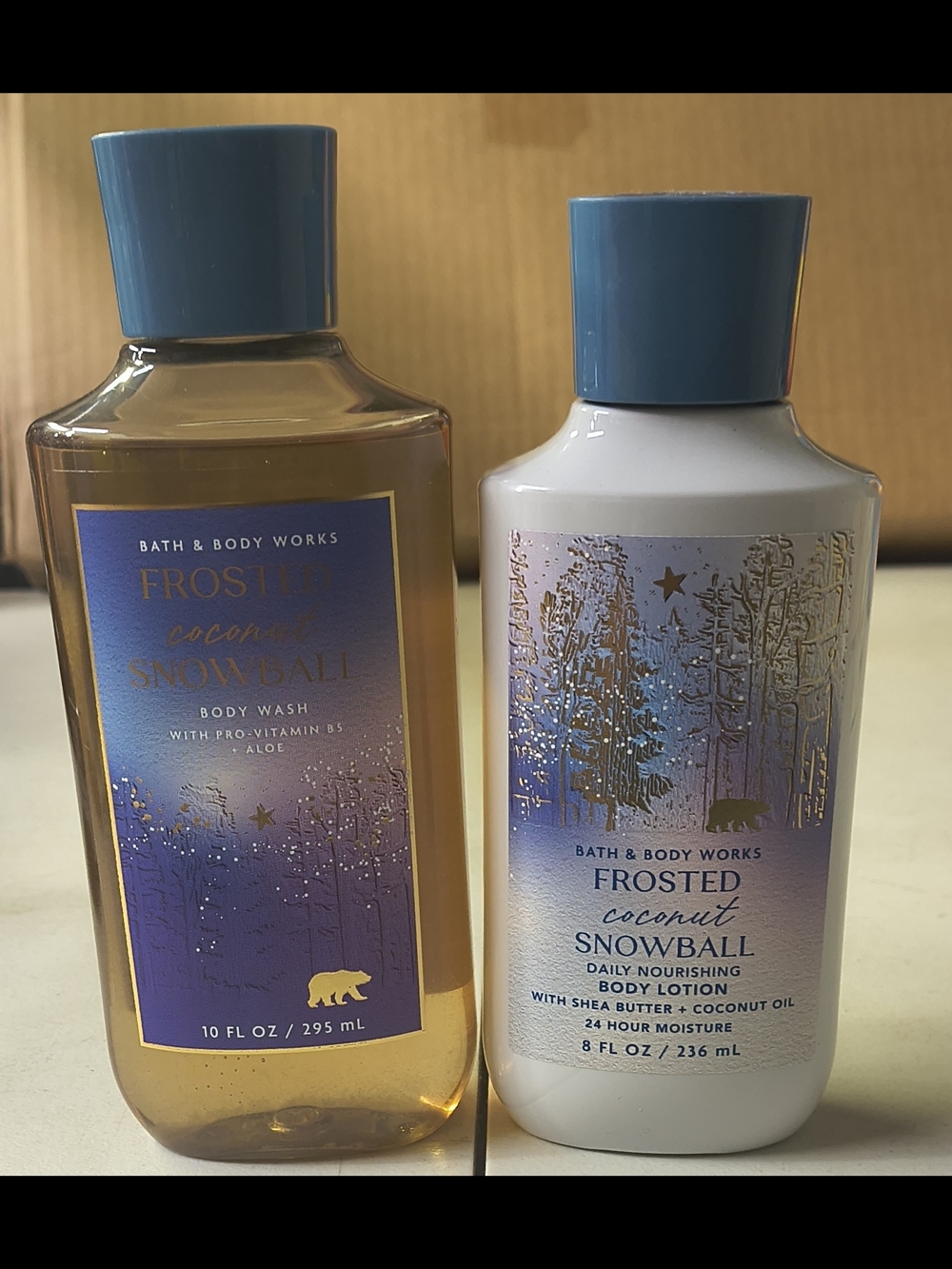 Frosted Coconut Snowball Body Wash (10oz) & Body Lotion (8ox)